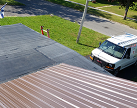 Rubber roof